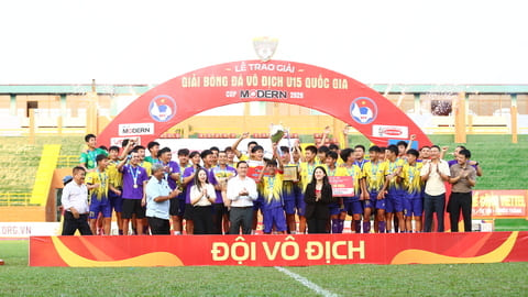 U15 - mảnh ghép hoàn thiện của CLB Hà Nội và gợi mở cho bóng đá Việt Nam